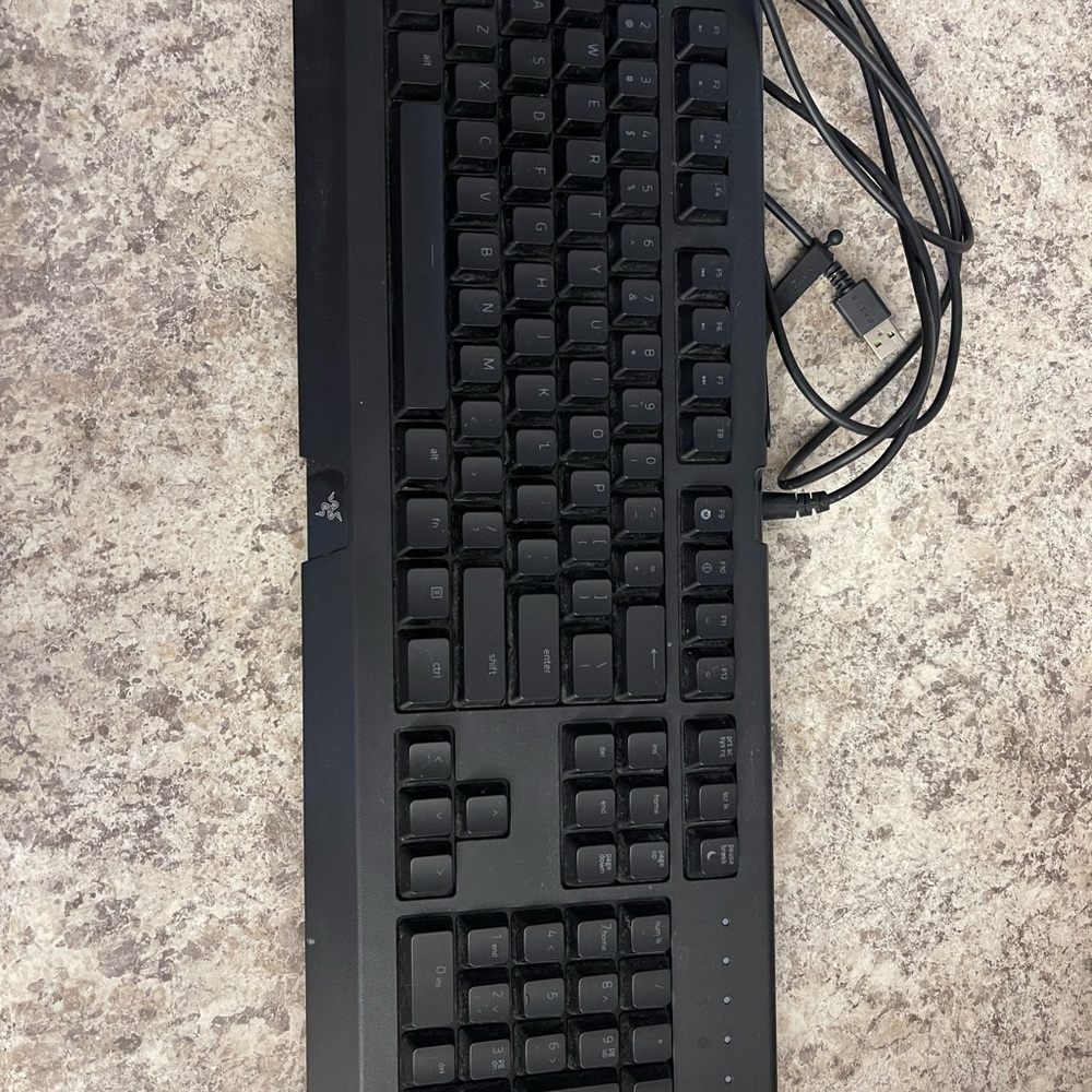 Razer Black Wired Keyboard LED
